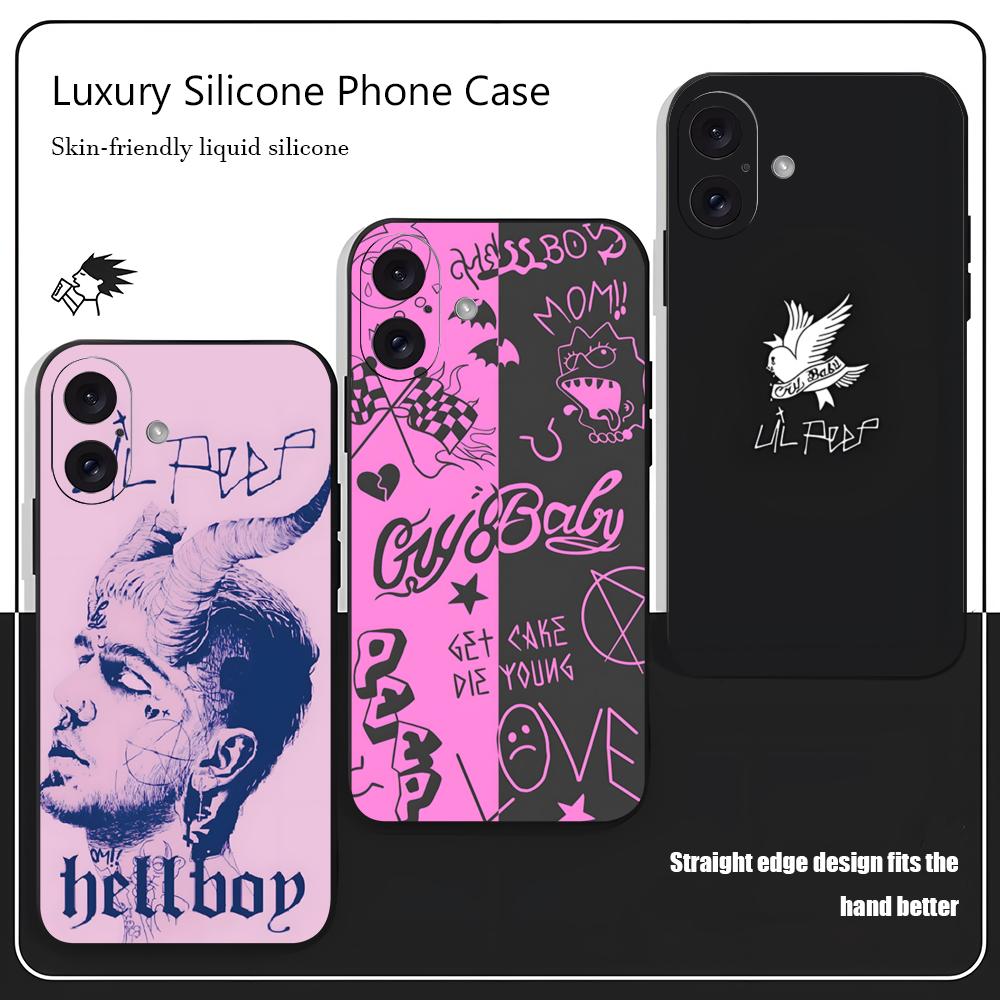 Phone Accessories Iphone - L-Lil Peep Beroemde Ster Populaire Telefoonhoesje