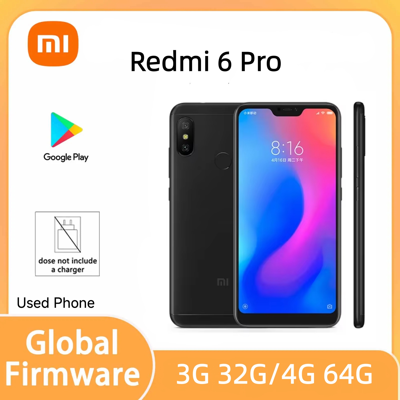 Phone Accessories Display - Xiaomi Redmi 6 Pro 4g 64g