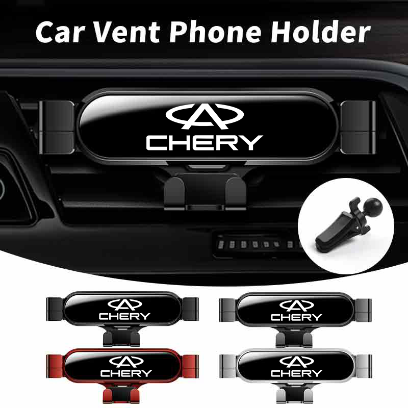 Qq Phone Accessories - Auto Telefoonhouder Ventilatieopening Zwaartekracht GPS Bevestiging