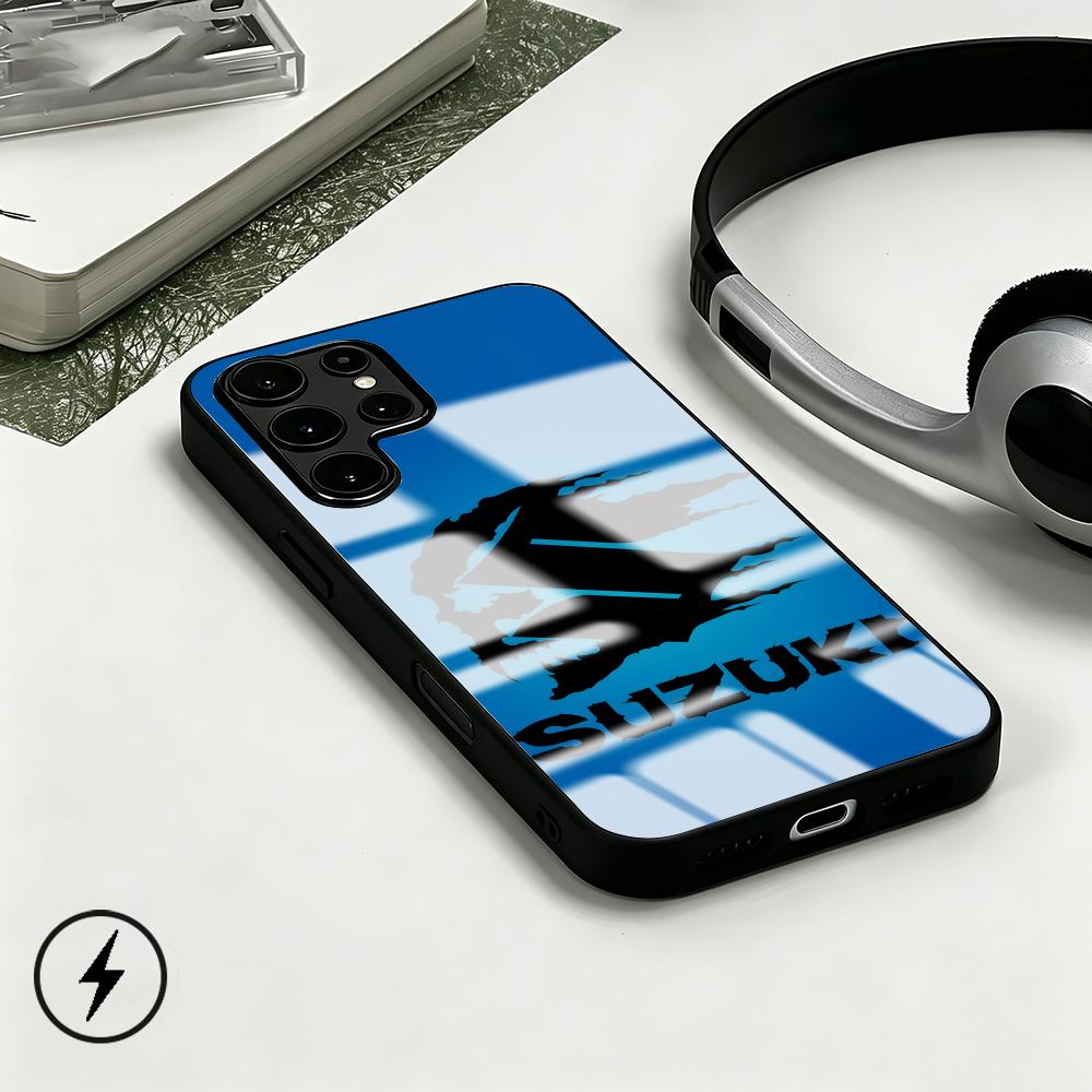 Phone Accessories Magnetic - Supercar Suzuki-Nu logo Telefoonhoesje Voor Samsung