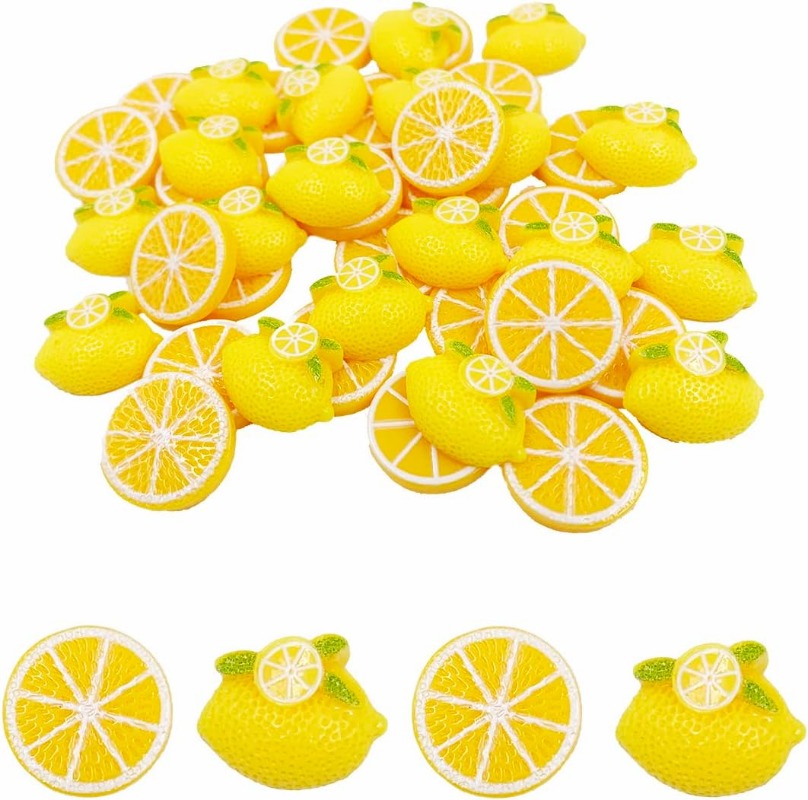 Phone Accessories Beads - 30 stuks plaksteen kralen hars fruit
