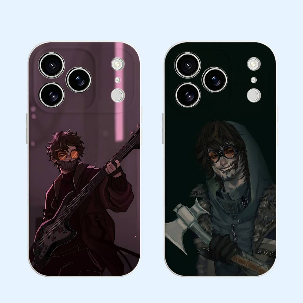 Phone Accessories Iphone - Creepypasta Ticci Toby Zwarte Zachte TPU