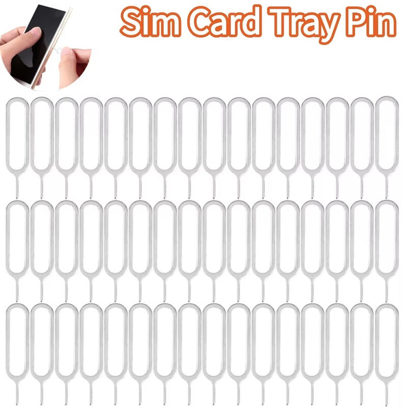 Sim Card Tool - 100 Stuks Anti-Verloren Sim-kaart Sleutel Lade