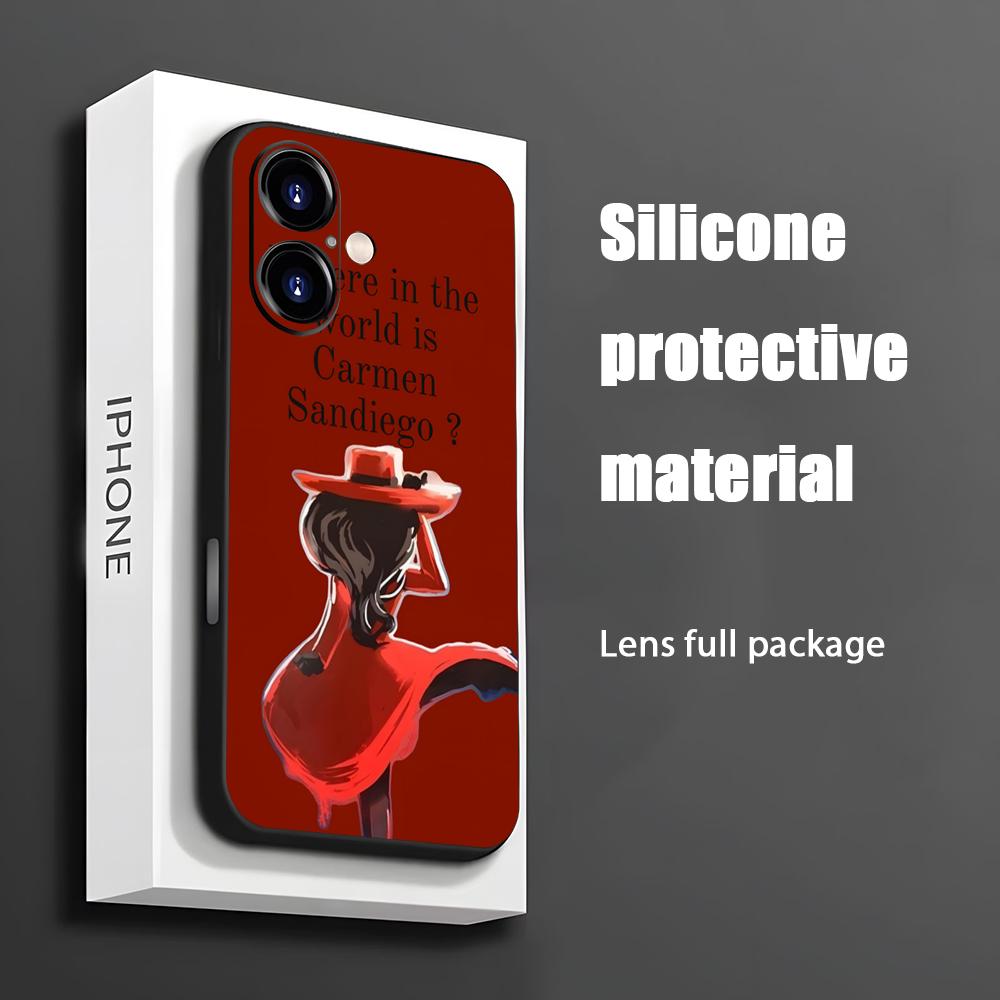 Hot Carmen Sandiego Cartoon Te - Phone Accessories Iphone recensie en prijs