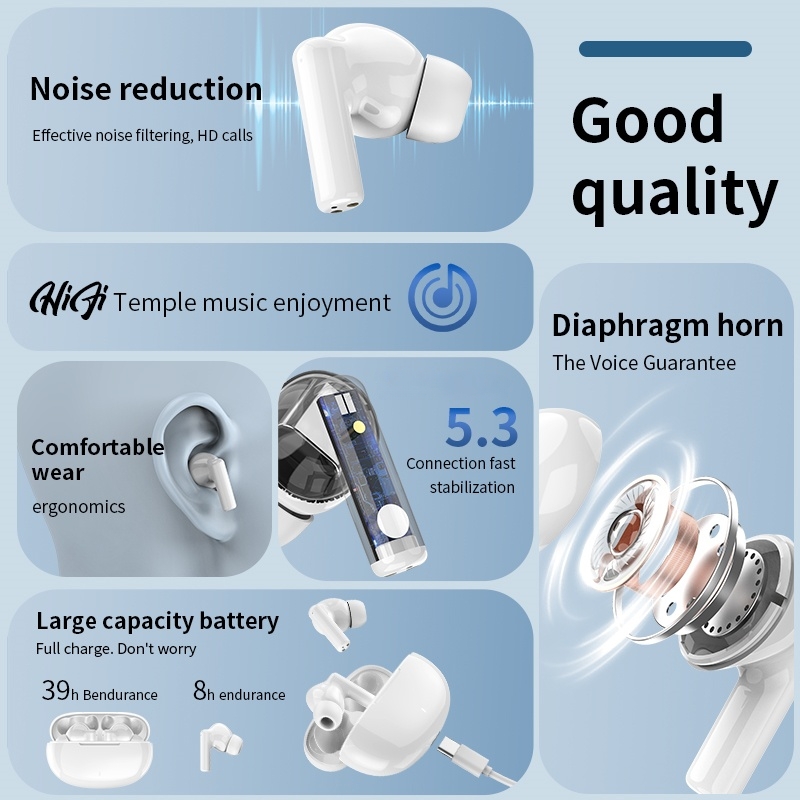 Nieuwe draadloze Bluetooth-hea - Bluetooth Earphone Tws recensie en prijs