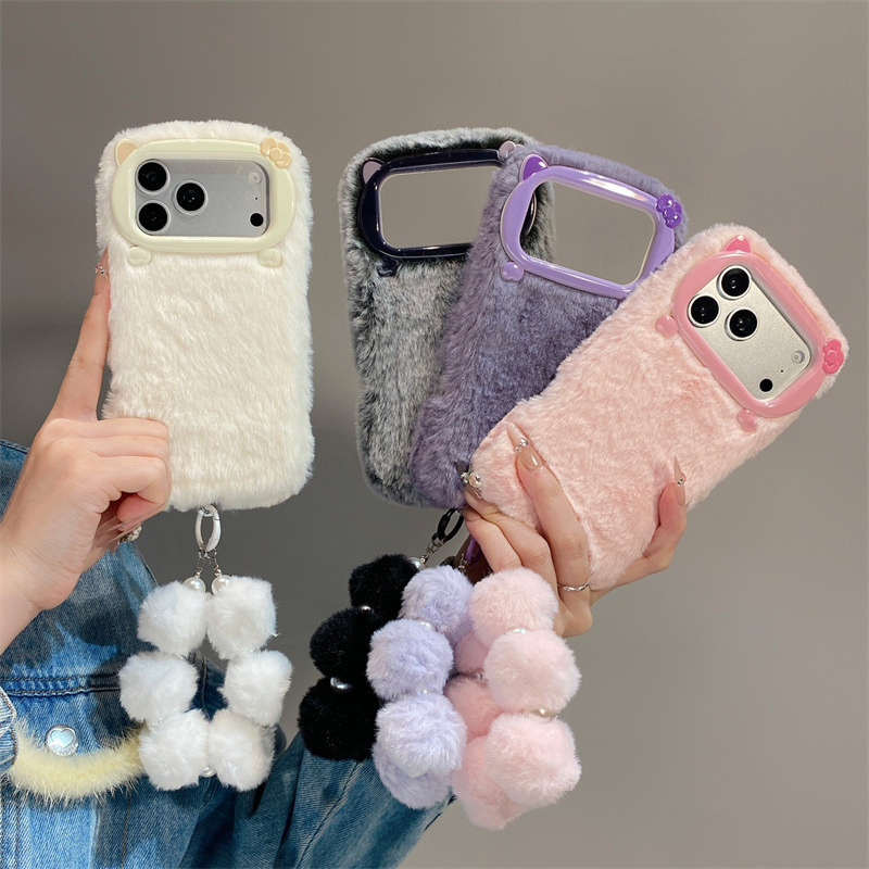Luxe effenkleurige pluche tele - Phone Accessories Iphone recensie en prijs