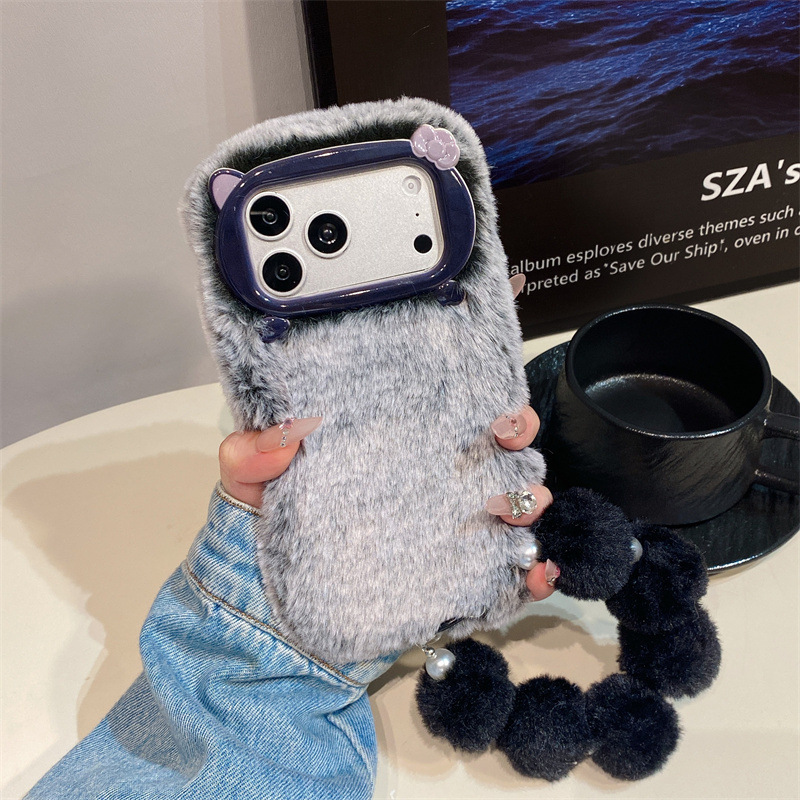 Luxe effenkleurige pluche tele - Phone Accessories Iphone recensie en prijs