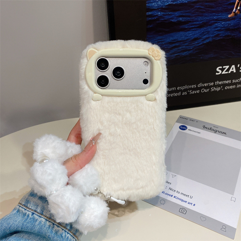 Luxe effenkleurige pluche tele - Phone Accessories Iphone recensie en prijs