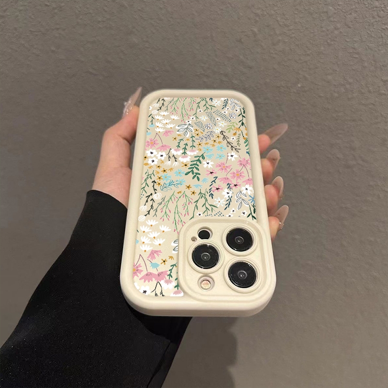 Roze hoge bamboe bloemenpatroo - Phone Accessories Iphone recensie en prijs