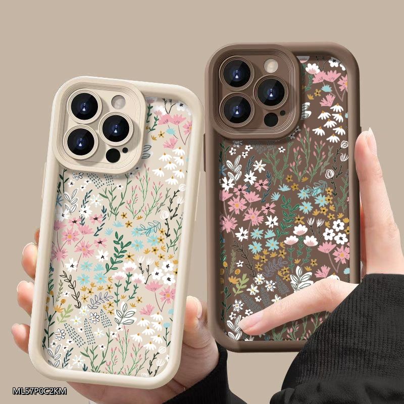 Roze hoge bamboe bloemenpatroo - Phone Accessories Iphone recensie en prijs