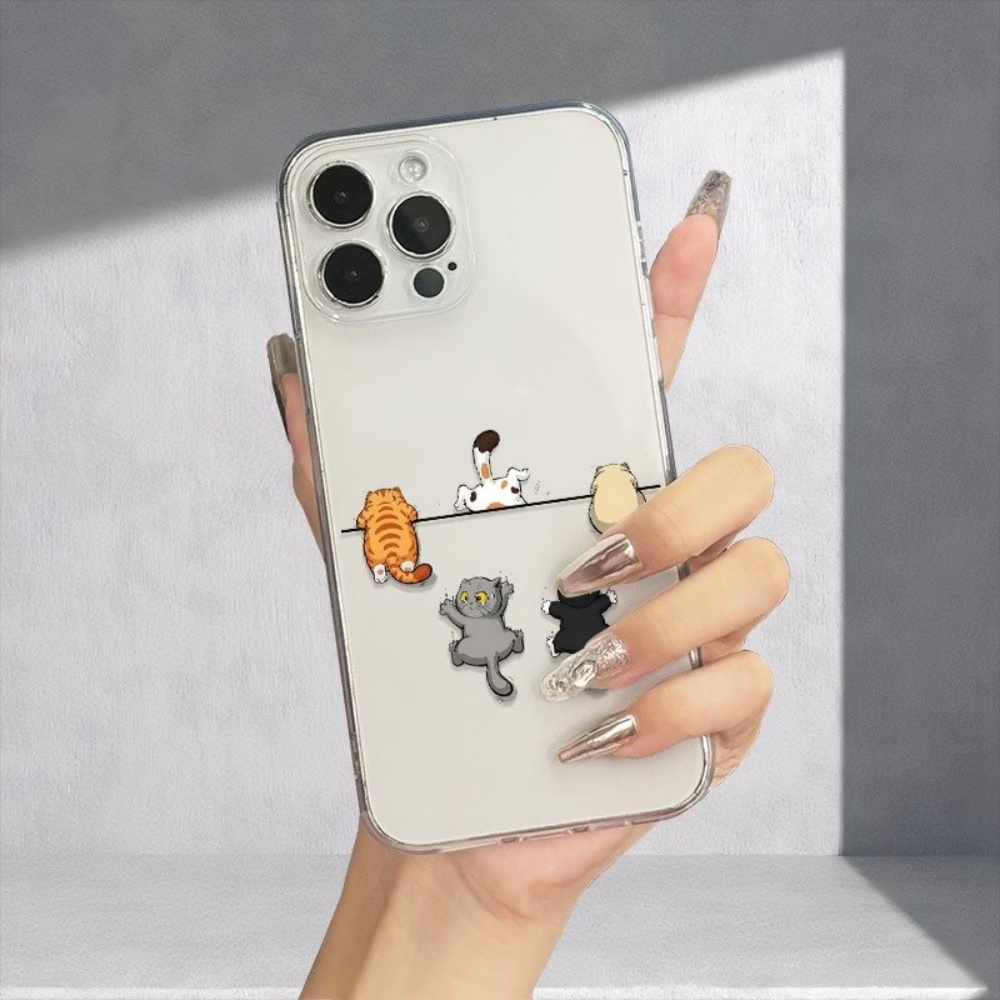 Vijf schattige kattenprint tel - Phone Accessories Kiosk recensie en prijs