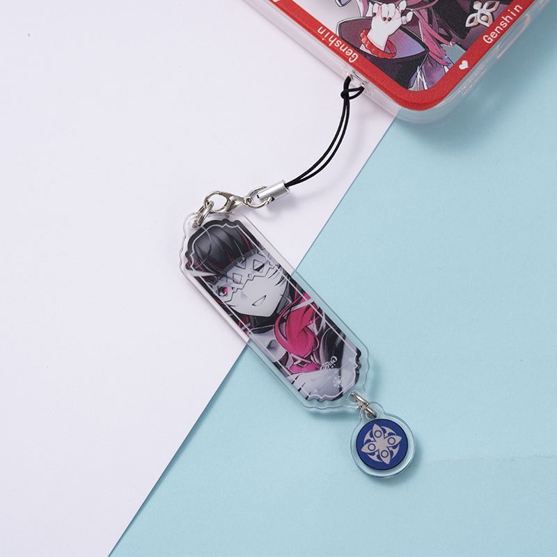 8pcs Anime Sleutelhanger Gensh - Phone Accessories Charms recensie en prijs