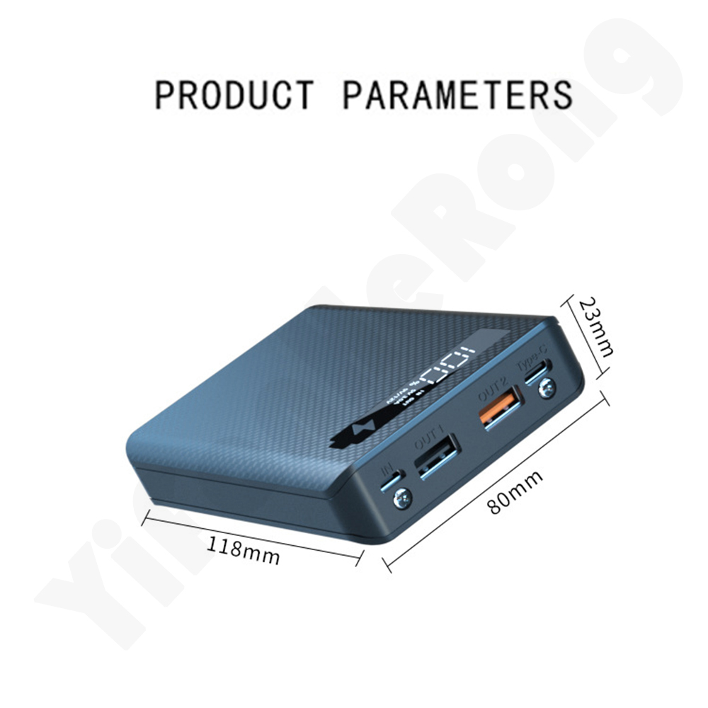 DIY Power Bank Case 5*18650 Ba - Led Flash Case recensie en prijs