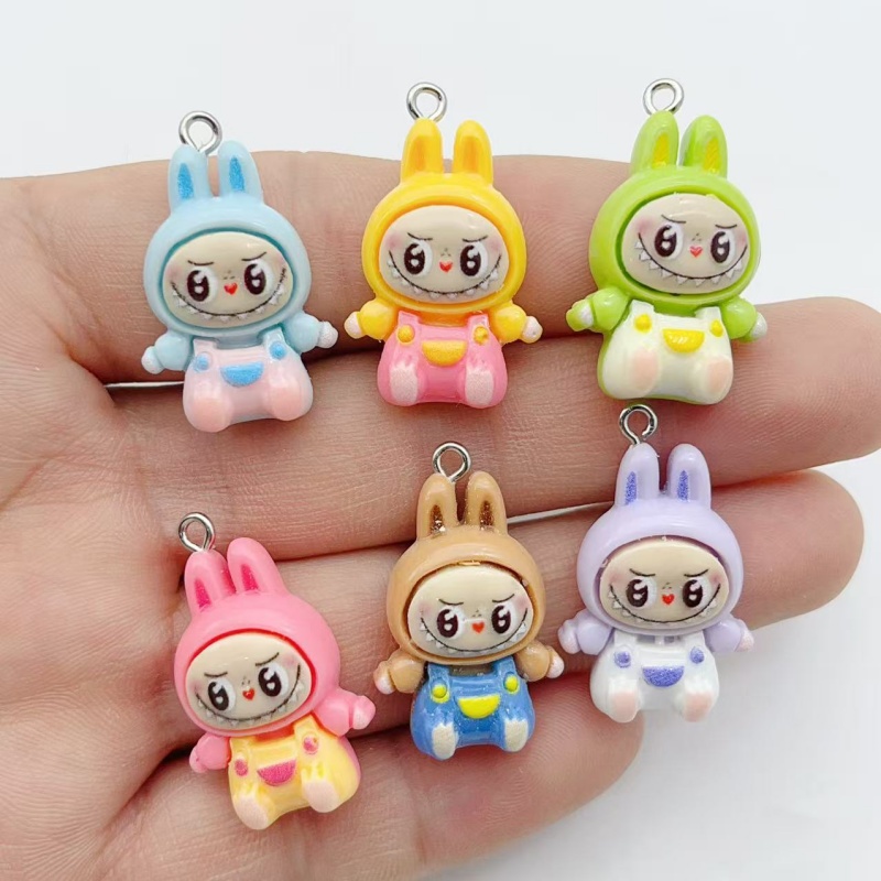 10 stuks Kawaii Konijn Aardbei - Phone Accessories Charms recensie en prijs