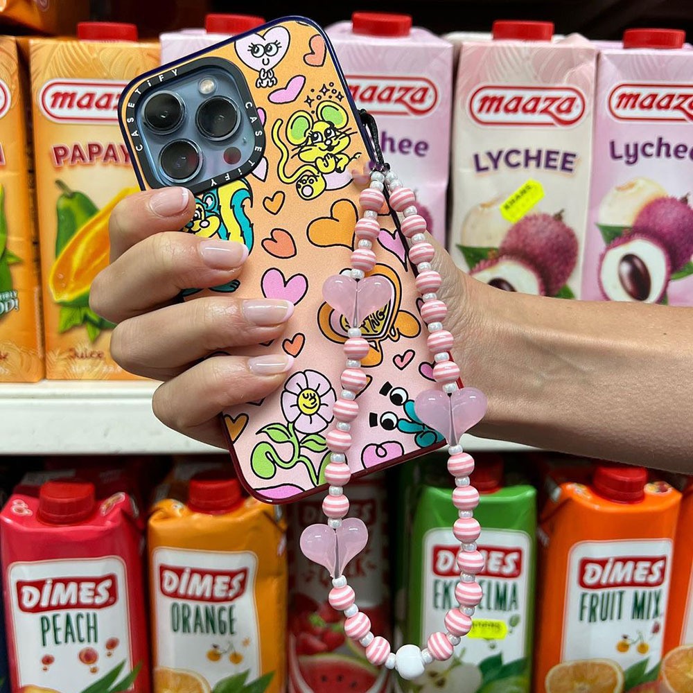 Roze Hart Telefoon Ketting Rie - Phone Accessories Wholesale Suppliers recensie en prijs